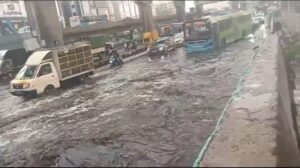 Water on road