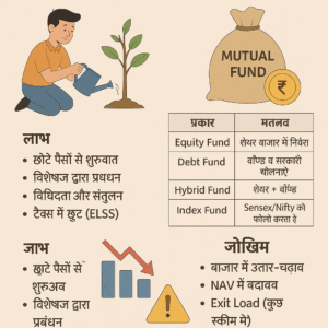 “छोटे पैसों से बड़ा सपना: म्यूचुअल फंड क्या है, कैसे करें निवेश? (SIP vs Lumpsum) पूरी गाइड 2025”